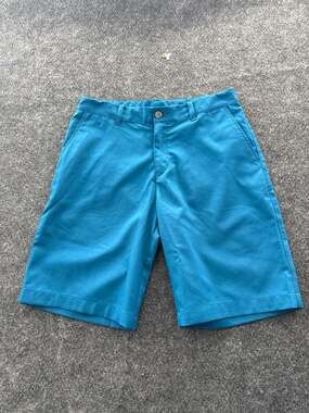 Puma Boys' Stretch Golf Shorts Size XL (13-14Y) Teal Blue